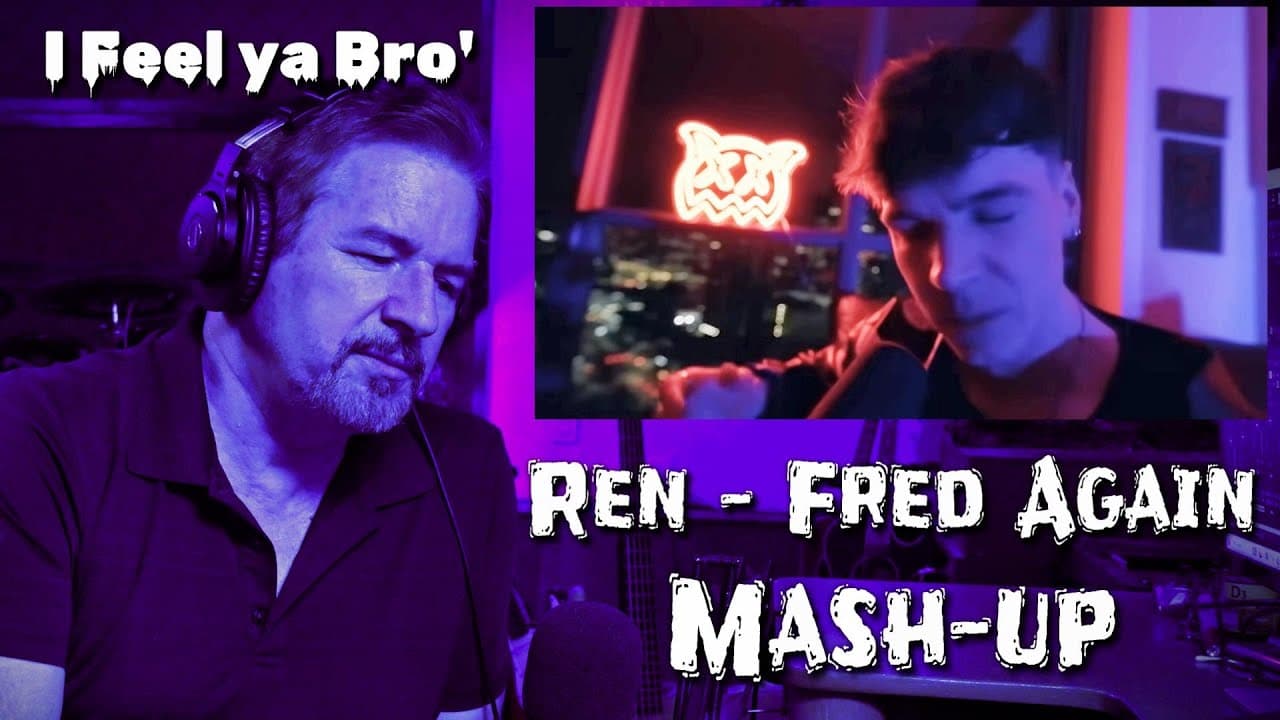 Renaissance Man Reaction to Ren - Fred Again Mash Up. Really cool and a Vibe.