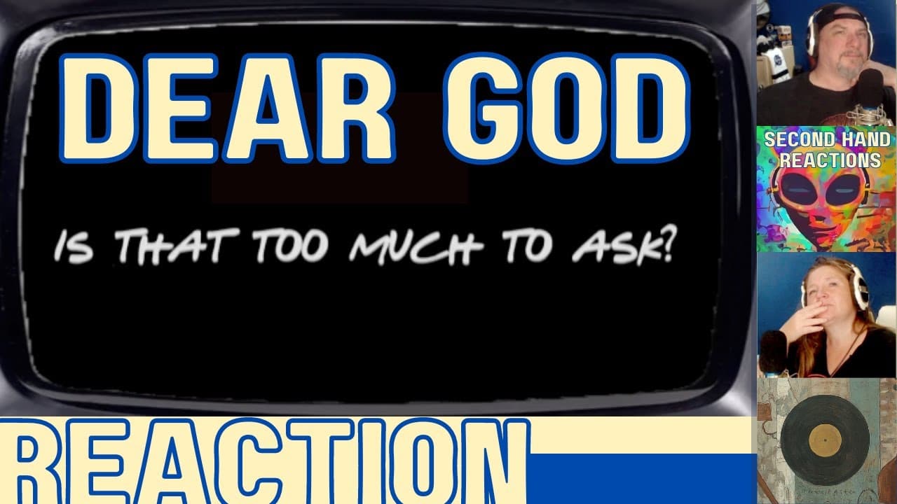 Ren 'Dear God' (Official Lyric Video) | REACTION