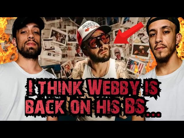 Protect Chris Webby!!! First Time Listening to his new song "Back On My BS"