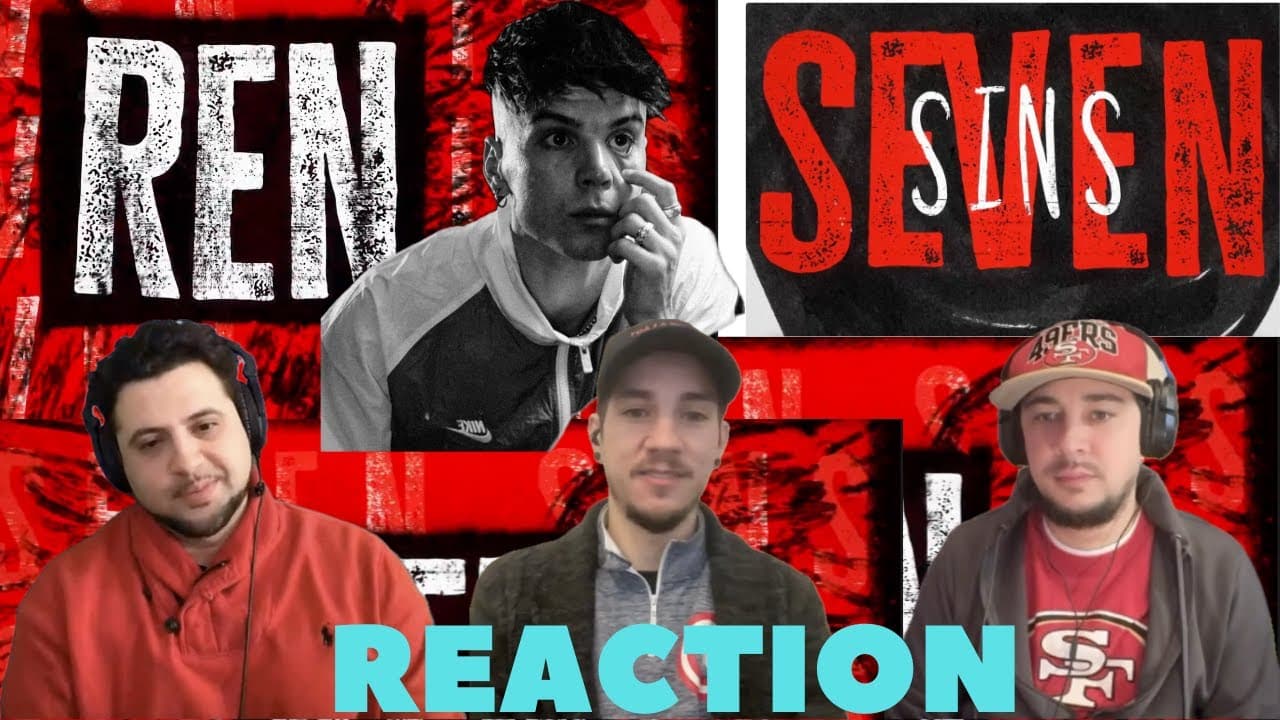 Ren | REACTION | Seven Sins (Official Lyric Video)
