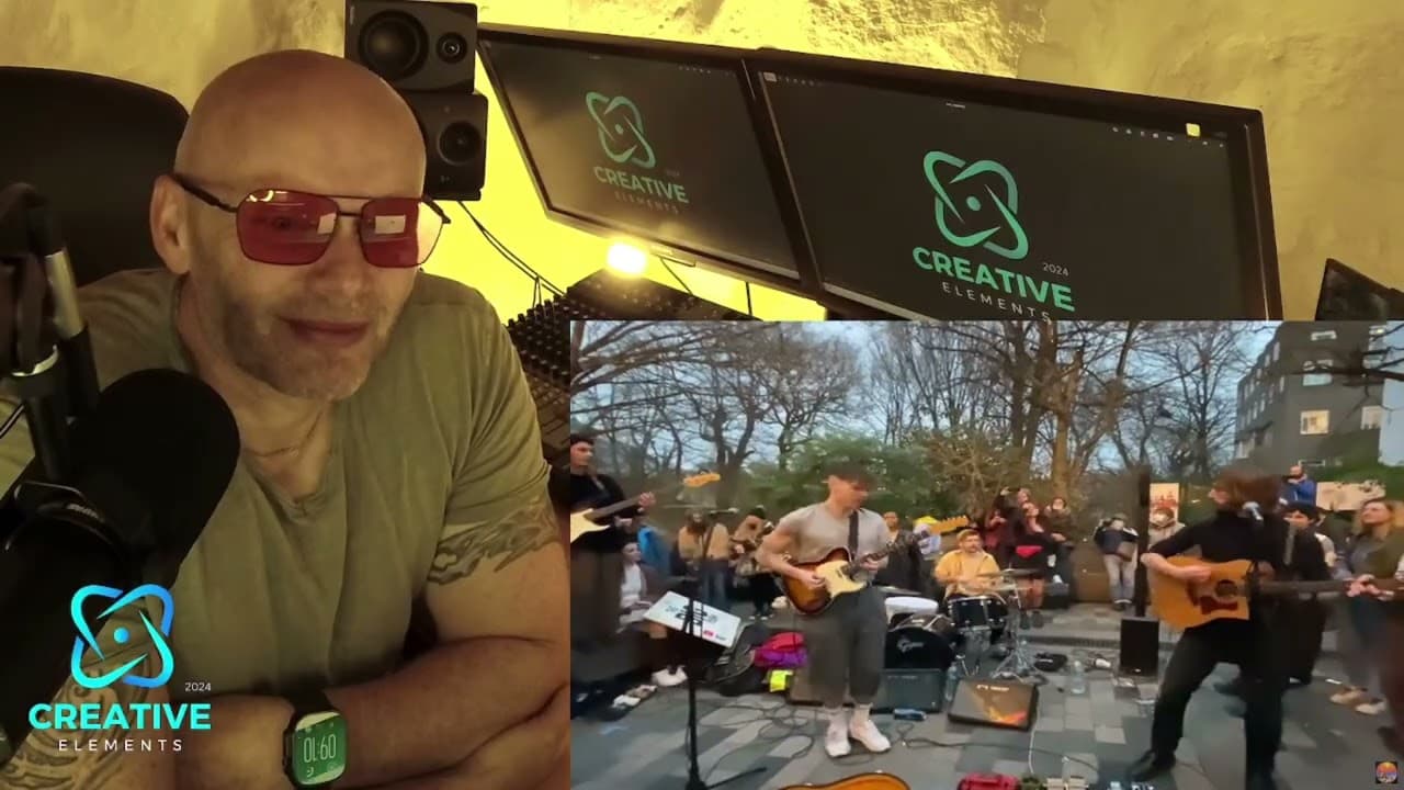 THE BIG PUSH WITH SOME CRAZY ROCK N ROLL#renreaction #chitchat #reaction #renegade #music 