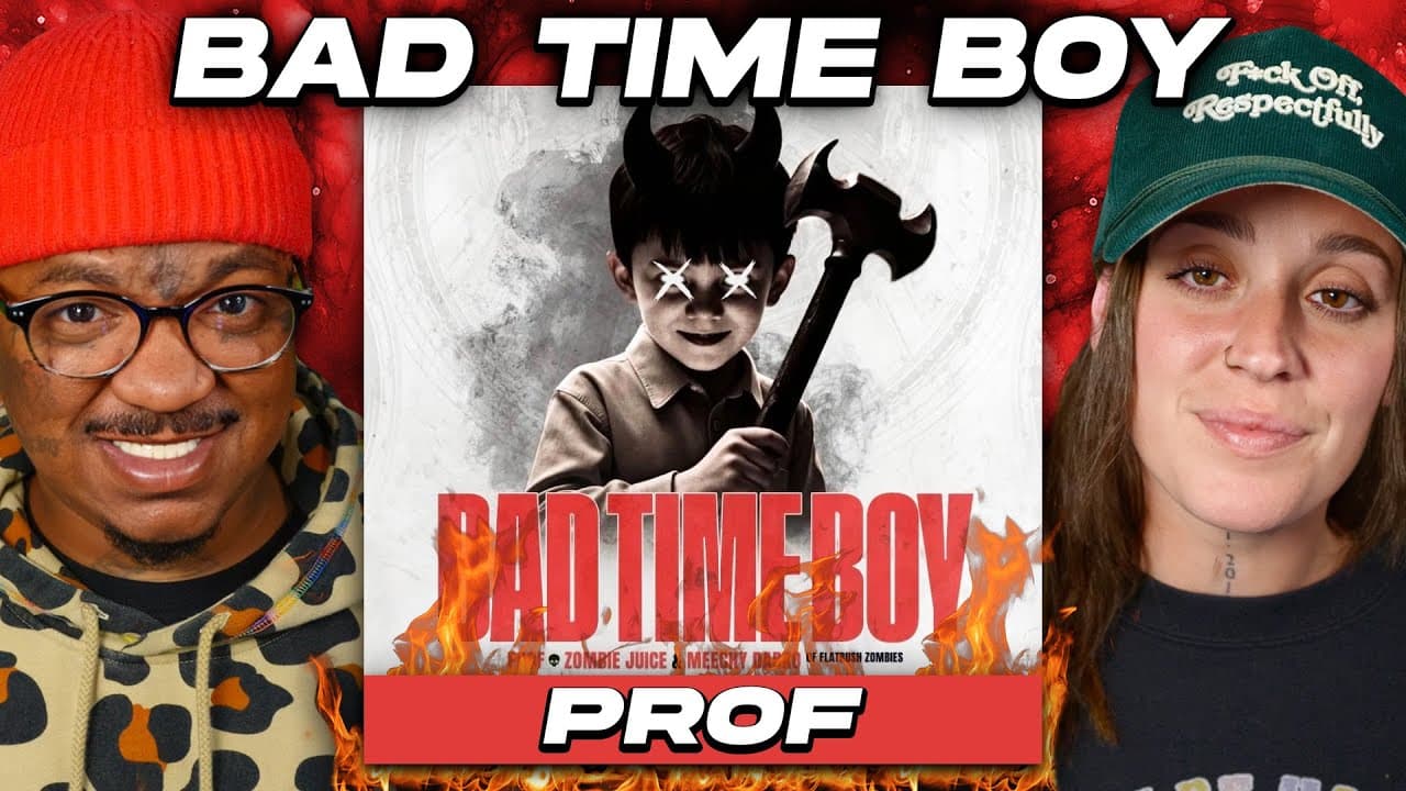 A BANGER! 🔥 | Prof - Bad Time Boy (feat. Zombie Juice & Meechy Darko) | Reaction