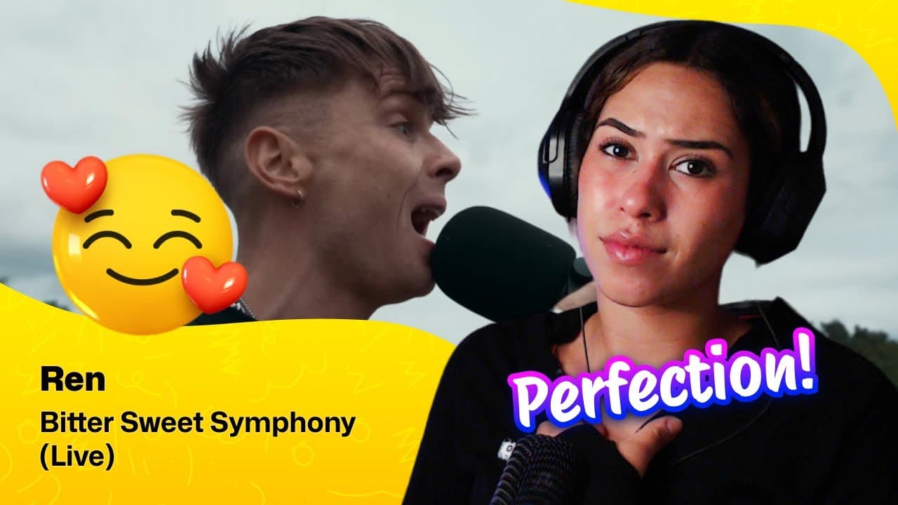 Reaction ▷ Ren - Bitter Sweet Symphony (Live)