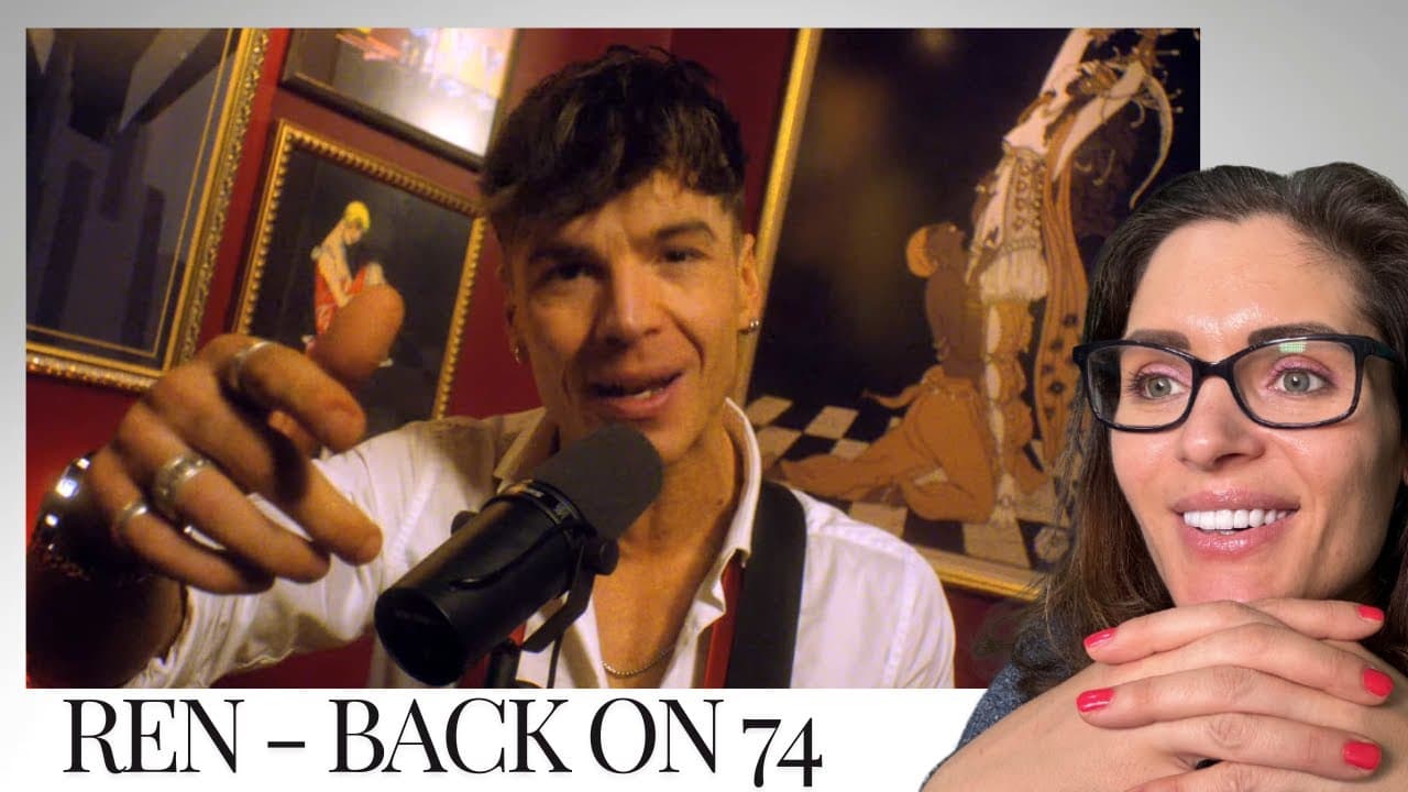 Ren - Back on 74 / Message In A Bottle (Live retake) | Music Reaction |