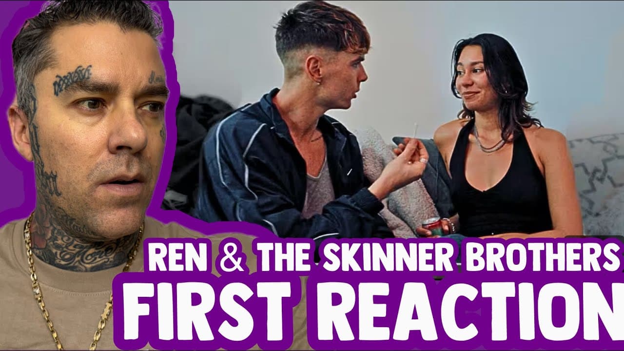 Rapper FIRST TIME REACTION to REN and THE SKINNER BROTHERS “Twos On a Cigarette”