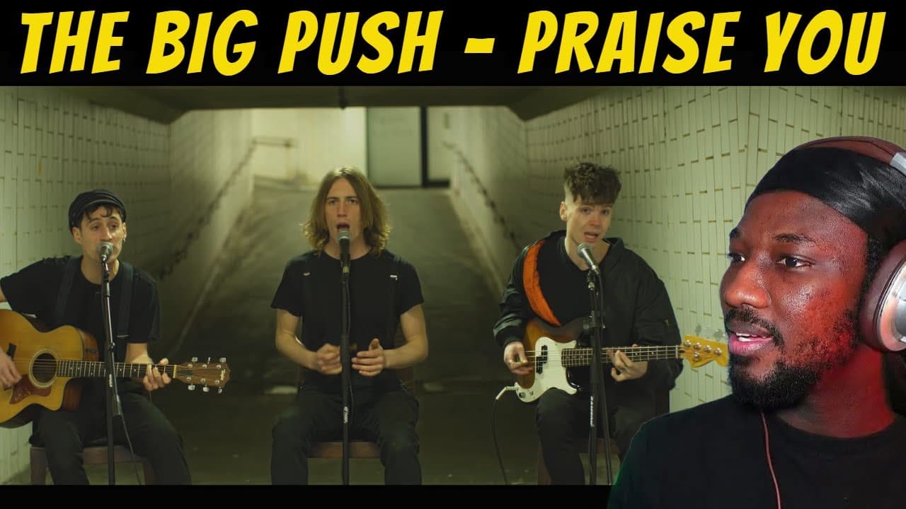 UNBELIAVBLE HARMONIES!! REACTING TO THE BIG PUSH - PRAISE YOU