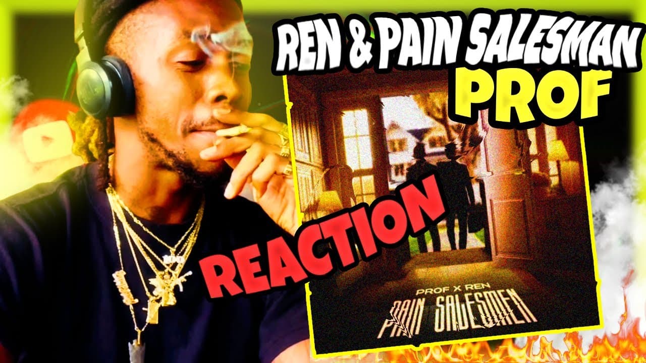 PROF - Pain Salesmen feat. @RenMakesMusic (Official Audio) REACTION VIDEO🤦🏾‍♂️why does this work❤️‍🔥