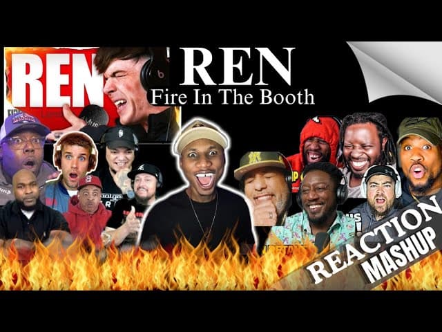Ren -  Fire In The Booth | Reaction Compilation