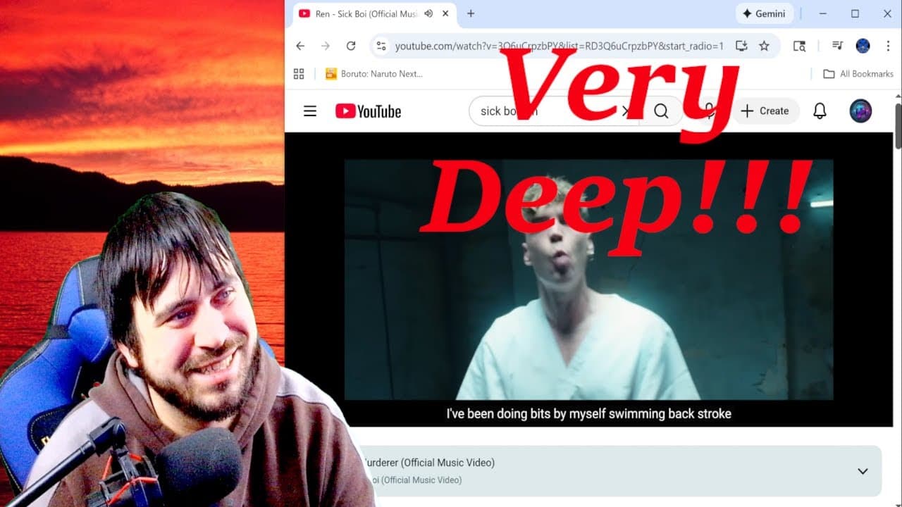 First Time Hearing "Sick Boi" Ren [REACTION]