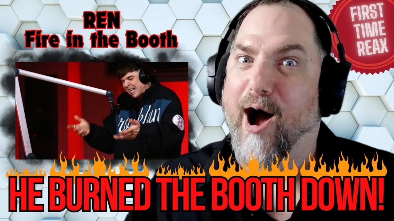 Ren SPIT gasoline all over the BOOTH and LIT a MATCH!
