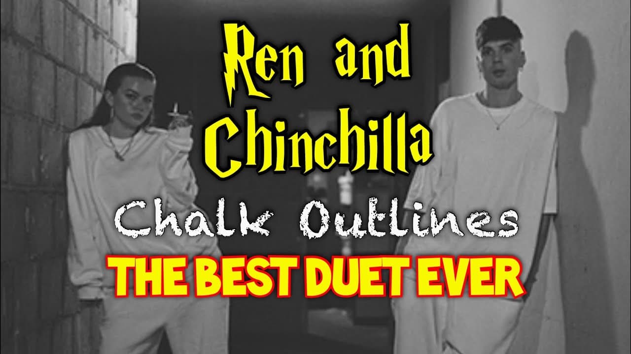 Ren X Chinchilla - Chalk Outlines ( LIVE ) | GREATEST DUET EVER  | Ren reactions @RenMakesMusic