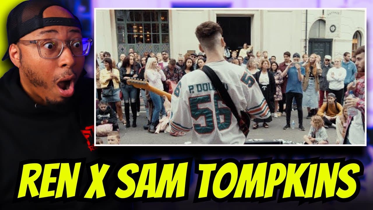 Ren & Sam Tompkins - Walking On The Moon / No Diggity (Reaction!!)