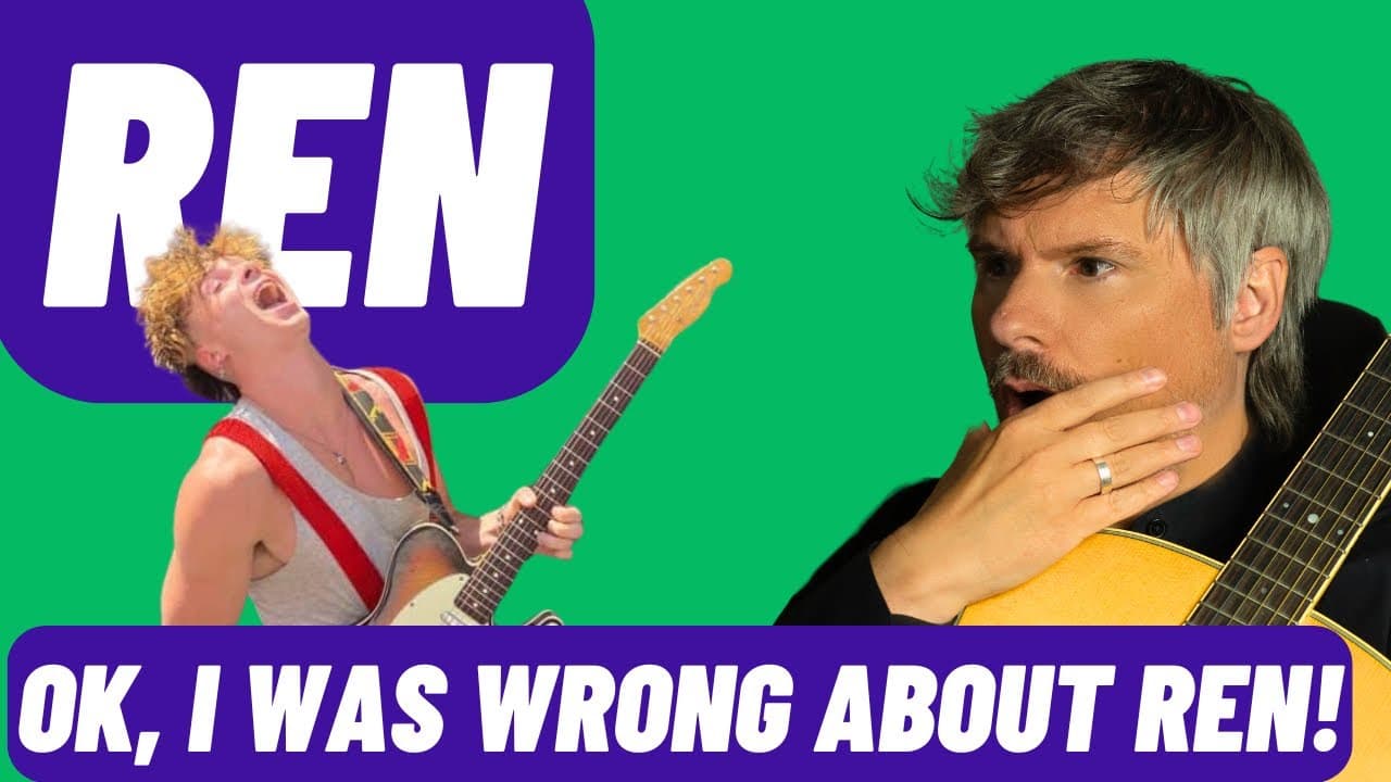 PRO SINGER'S first REACTION to REN BACK ON 74 / MESSAGE IN A BOTTLE - LIVE RETAKE