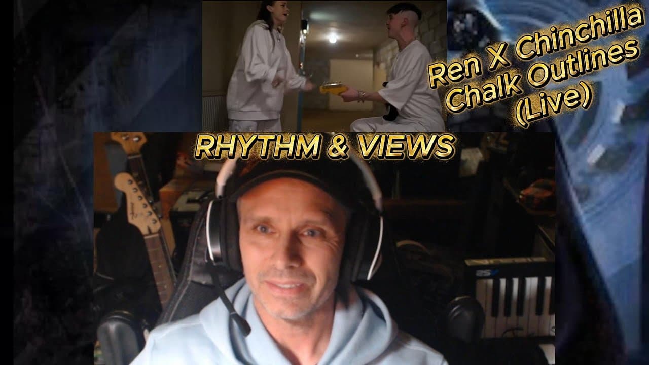 CHILLS. 🥶 First Listen Ren x Chinchilla "Chalk Outlines" #Ren #Chinchilla #ChalkOutlines