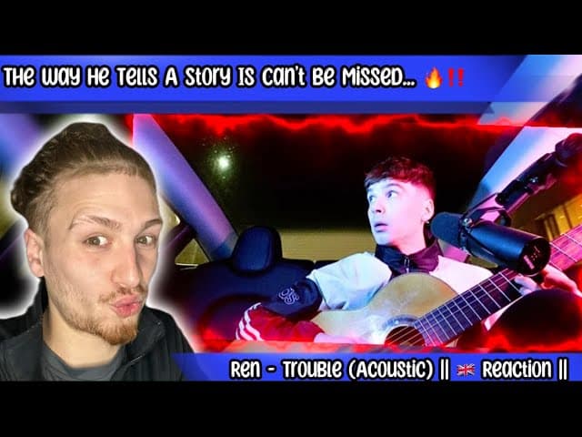 Ren - Trouble || First Time Hearing || When He’s In  The Car It’s Hits Different… 🔥‼️