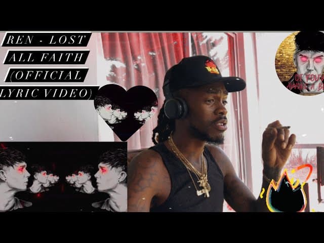 Ren - Lost All Faith (Official Lyric Video)American reaction (REN-action) video 😈💣🩸🤯😁
