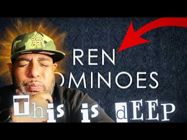 TRUTH HURTS!! | Ren - Dominoes (Official Lyric Video) | REACTION!!!!!