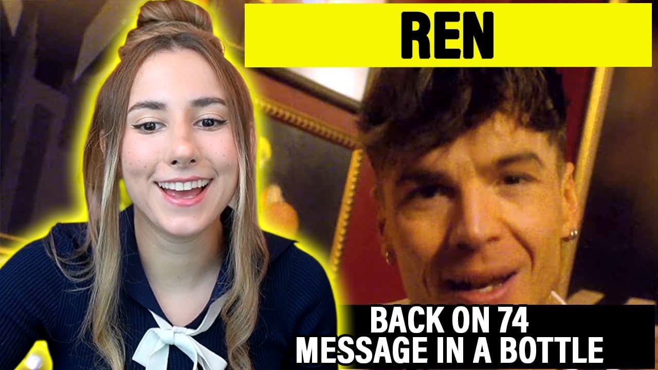 How Is This Even Live?! 🤯 | Ren – Back on 84 / Message in a Bottle | Sing Reacts