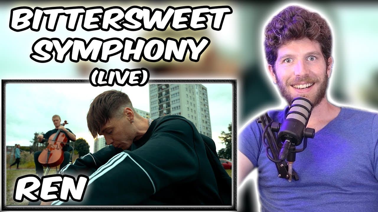 Ren - Bitter Sweet Symphony (Live) Reaction