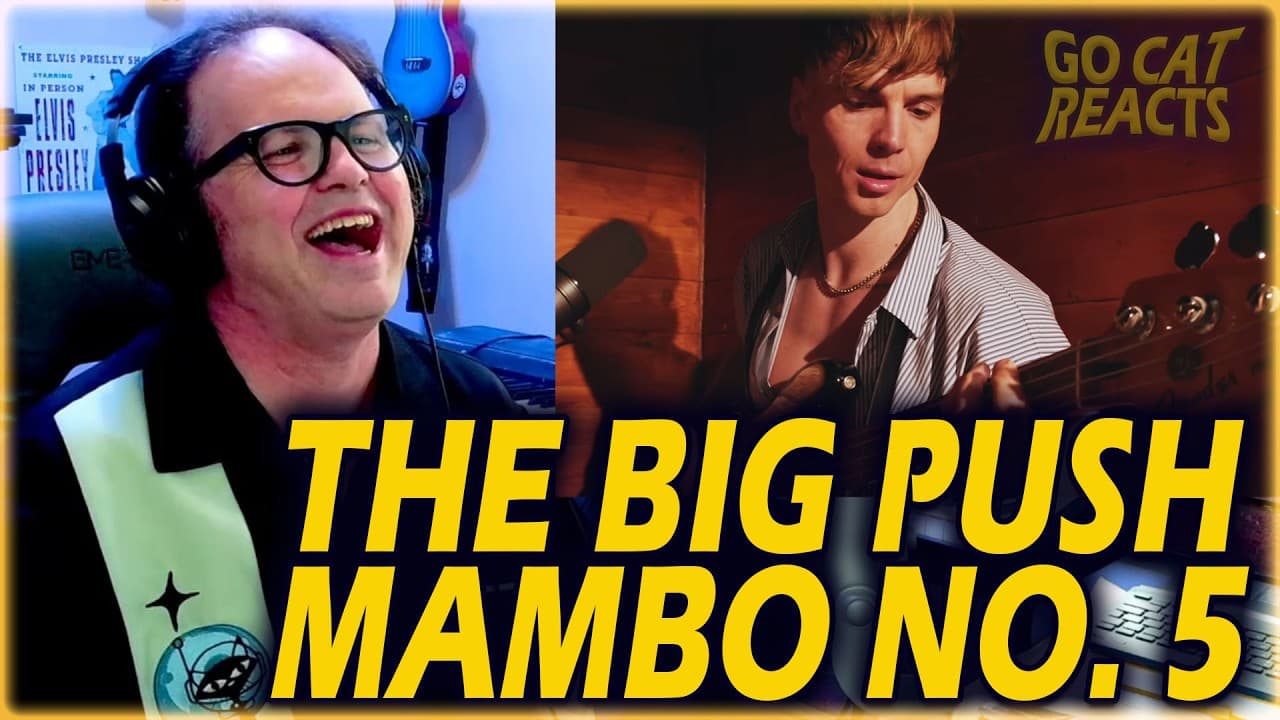 SO MUCH FUN! The Big Push's cover of Mambo No 5  CHILL OUT PERFECTION! #renreaction #reactionvideo