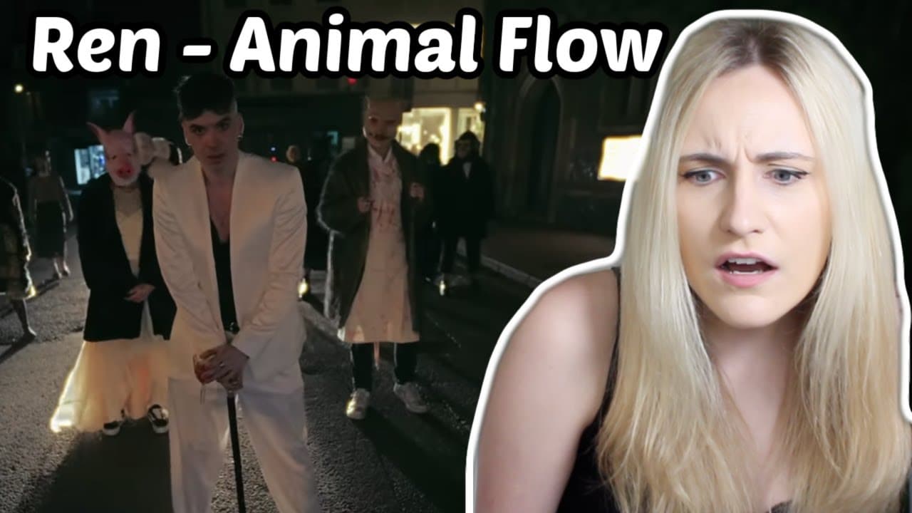 Basic White Girl Reacts To Ren - Animal Flow