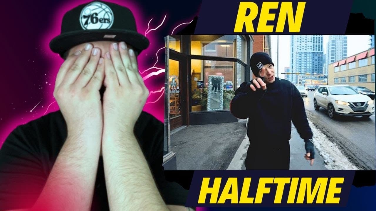 REN DID NAS JUSTICE!?! | Ren - Halftime ( Nas Retake ) | REACTION