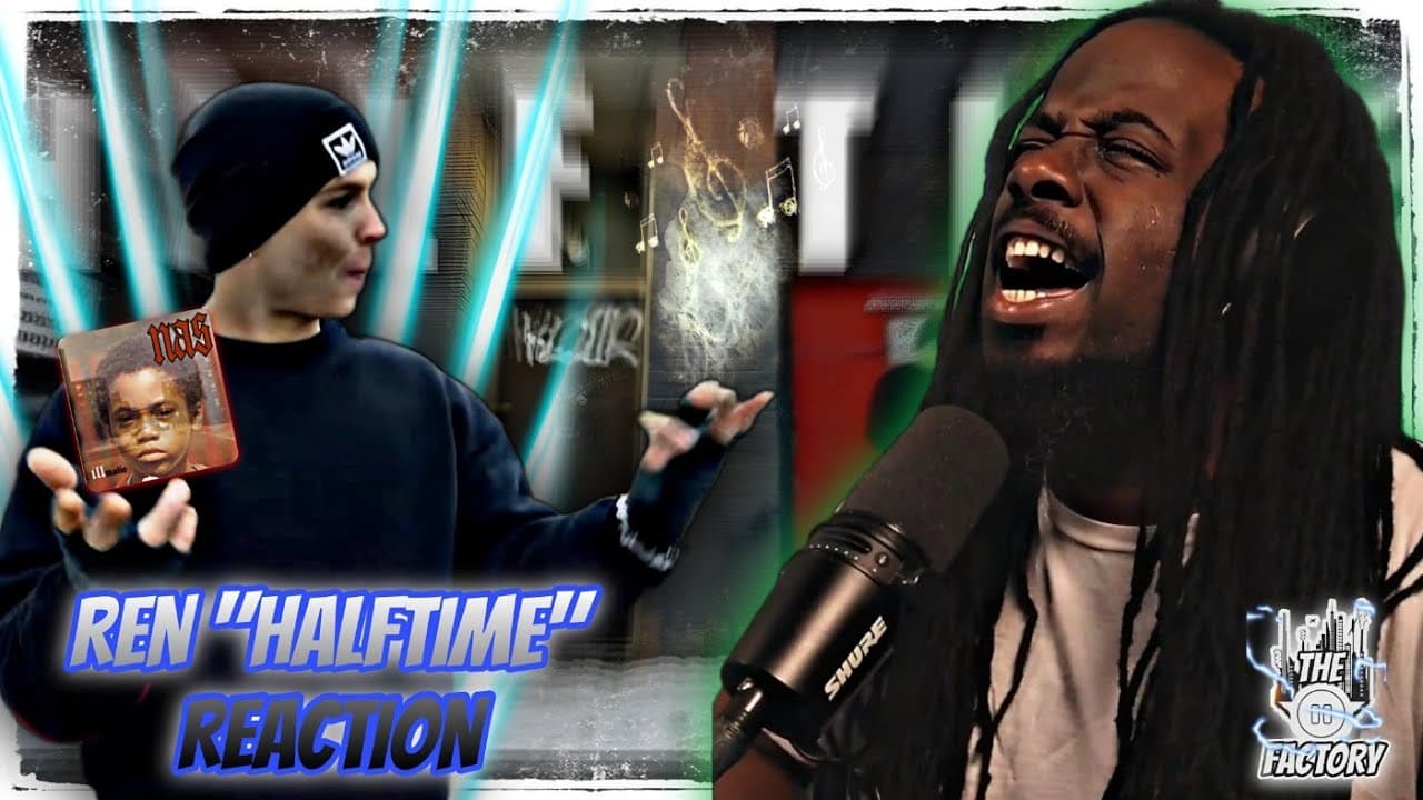 I NEEDED ANOTHER VERSE!!!!🔥  |  Ren - Halftime ( Nas Retake ) REACTION | THE PAUSE FACTORY