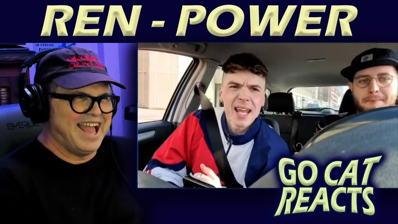 FUN REN RAPS AGAIN!! This is my FIRST REACTION to the official video for, POWER, by REN  #reactions