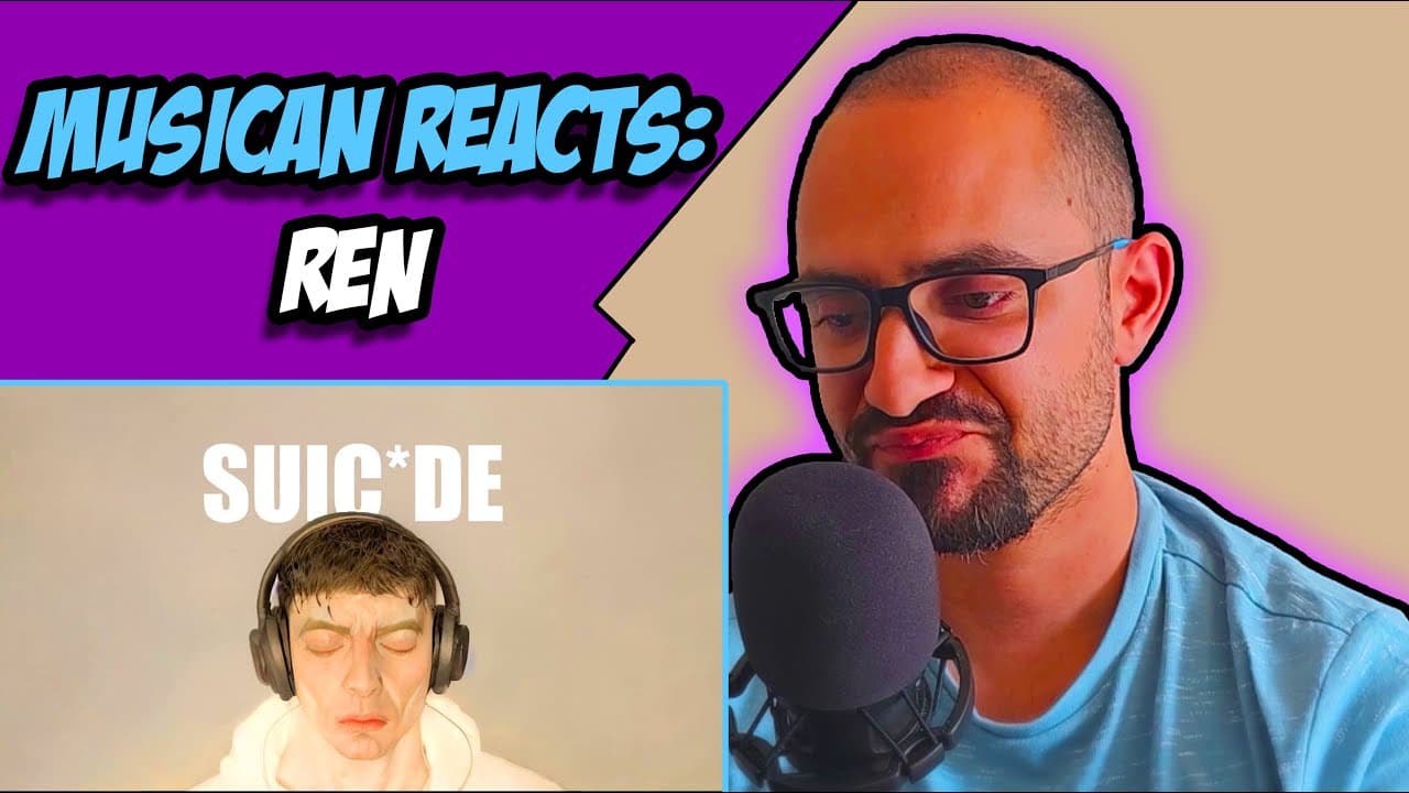 Musician reacts to Ren - Suic!de | I wasn't prepared! Analysis #react #ren @RenMakesMusic#reaction