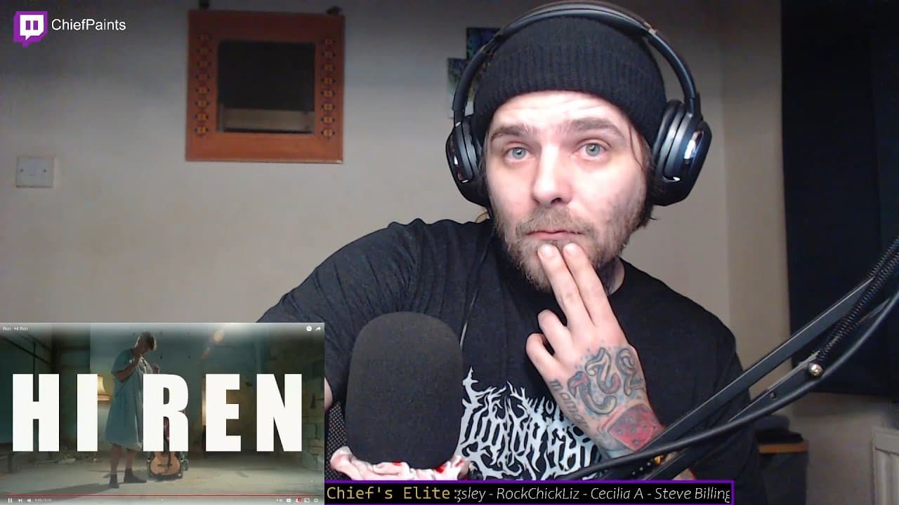 Chief Reacts To "Ren - Hi Ren"
