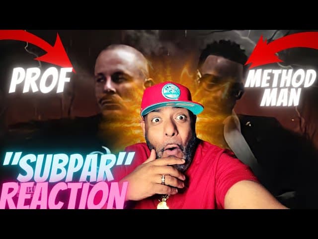 FIRST TIME LISTEN | PROF - Subpar feat. Method Man (Official Audio) | REACTION!!!!!!