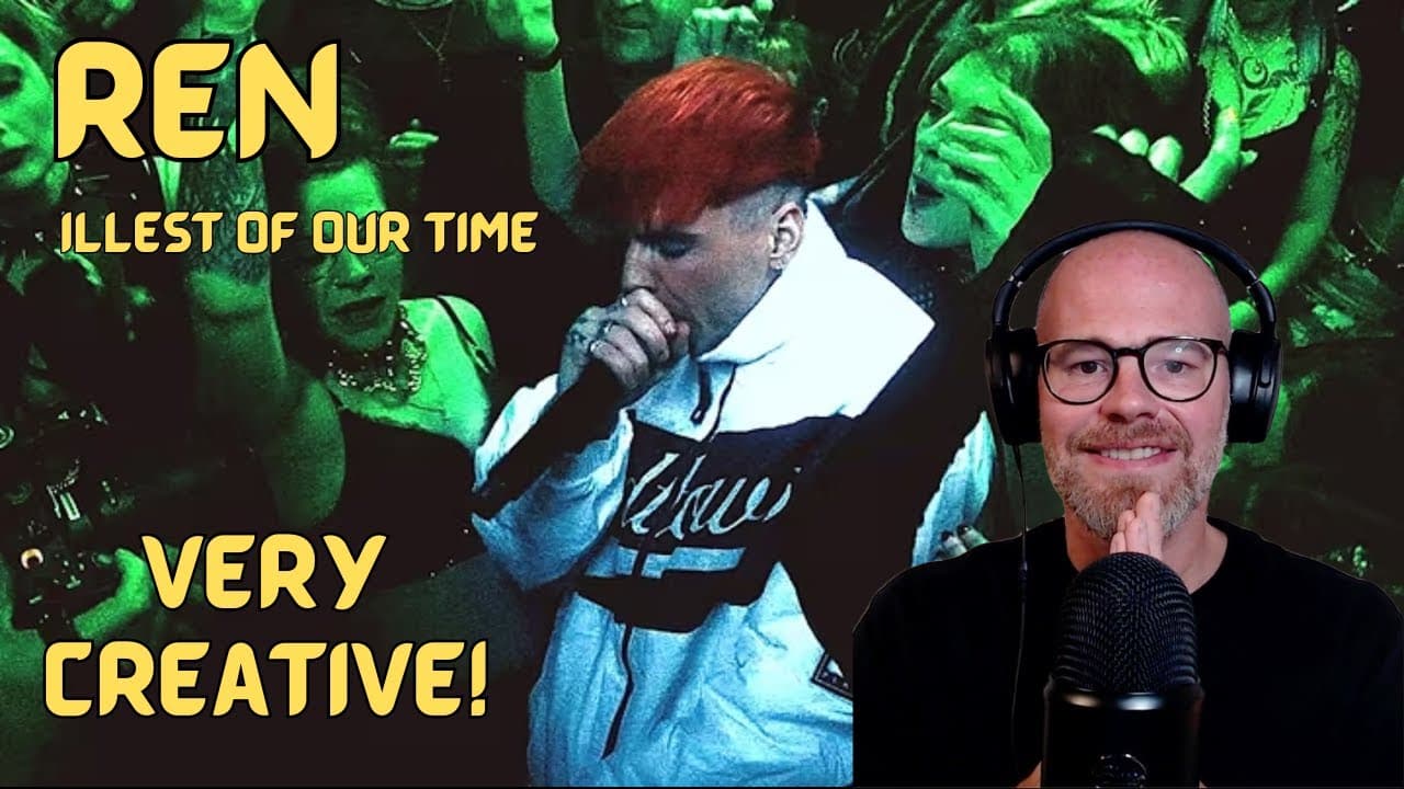 Genius! | Ren - Illest Of Our Time (The Sick Boi Live at Dead Wax ) | Reaction
