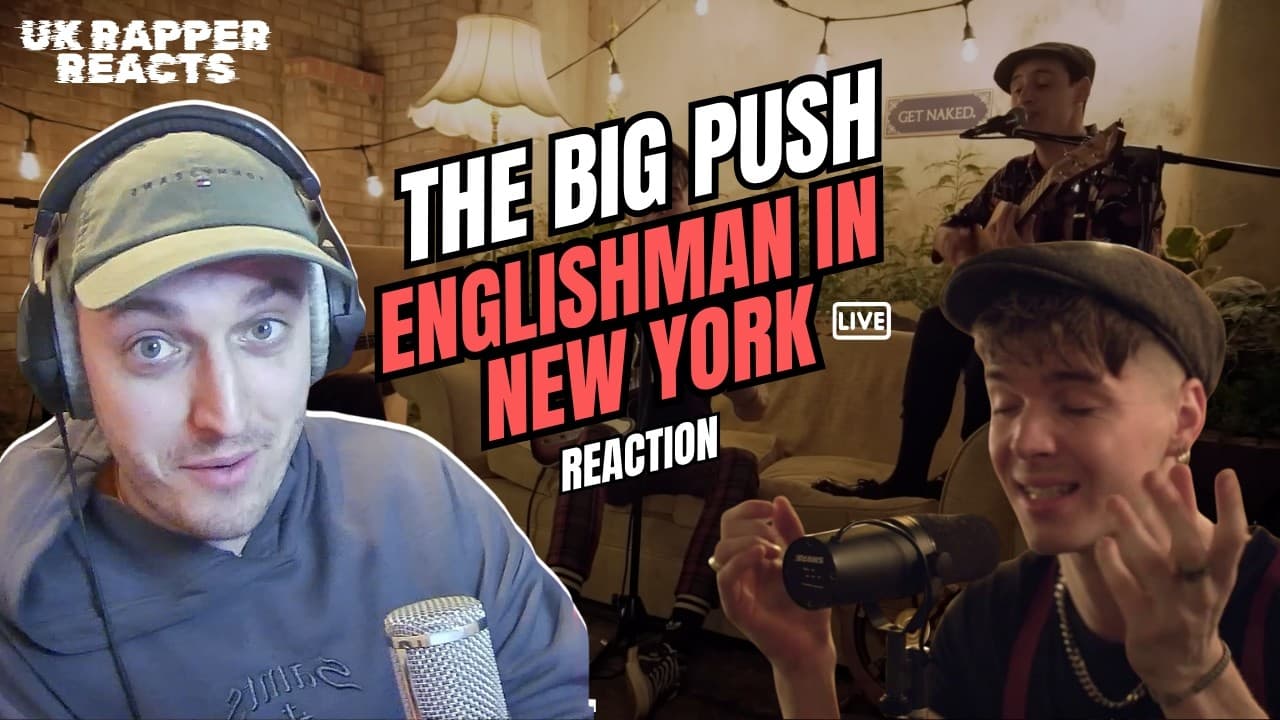 RAPPER REACTS to THE BIG PUSH - ENGLISH MAN IN NEW YORK 😳 | Music Reaction | Zee TV