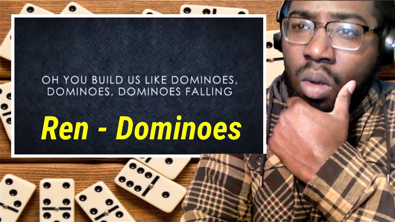 Ren - Dominoes (Official Lyric Video) Reaction