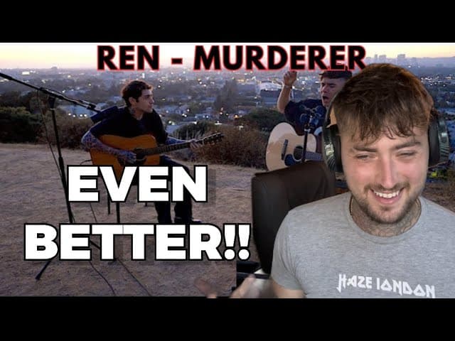 Ren - Murderer Live in LA (Acoustic Version) [REACTION]