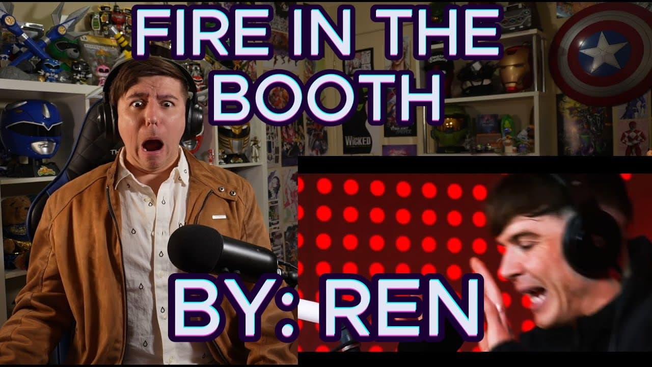 REN IS SHOWING OFF!!!!!!!!! Blind reaction to Ren - Fire in the Booth
