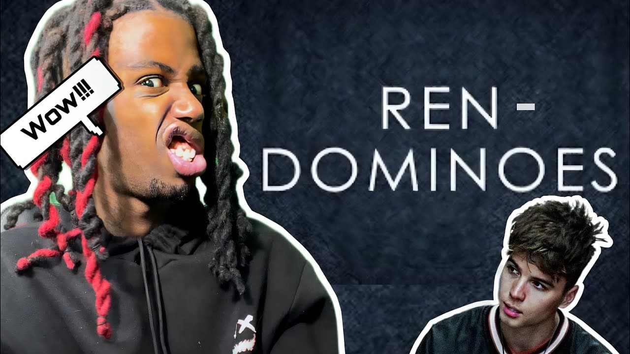 Ren - Dominoes | REACTION | LYRICS & LIVE