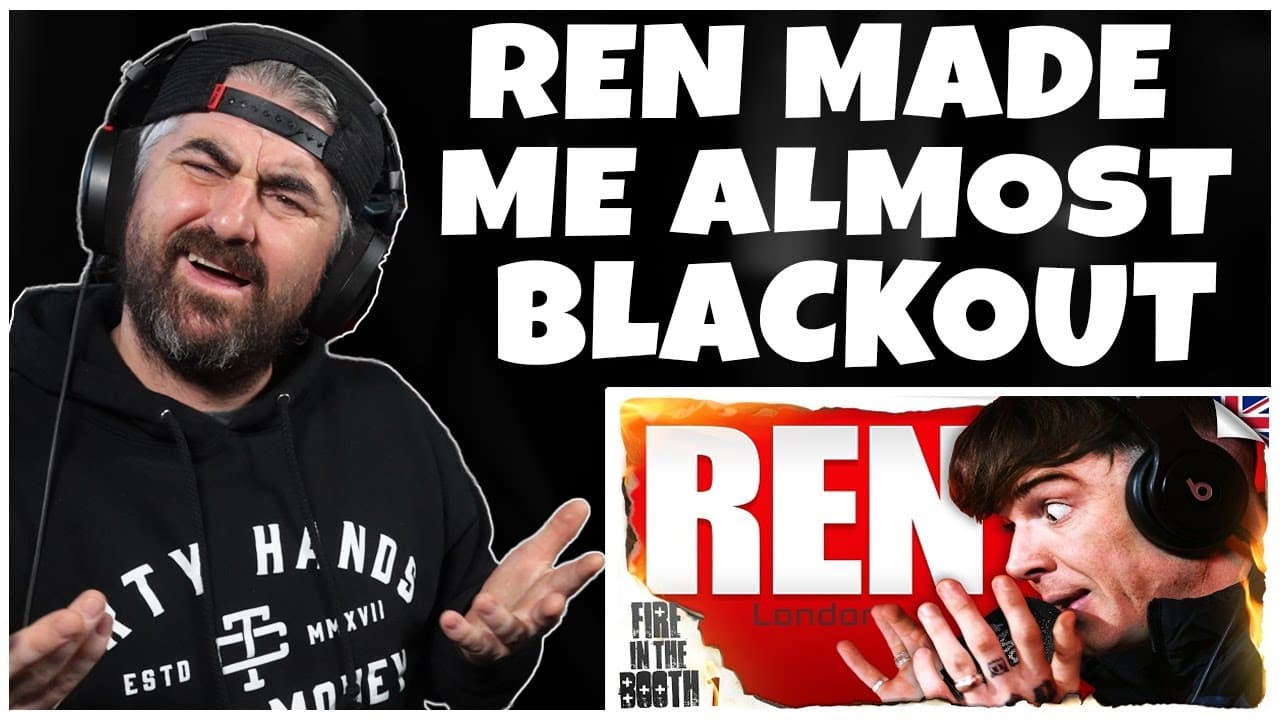 Ren - "Fire in the Booth" (Rock Artist Reaction)