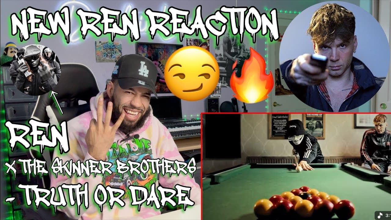 EVERY DROP SO FAR HAS BEEN FIRE! | Ren x The Skinner Brothers - Truth Or Dare (REACTION!!!) #uk