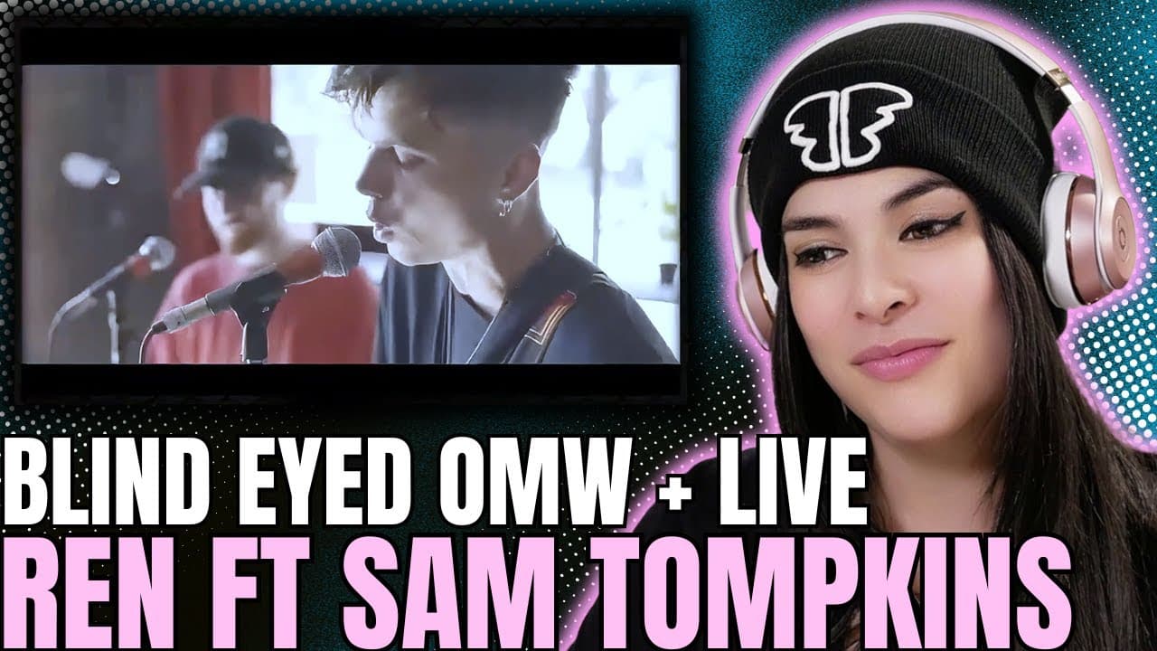 Ren Blind Eyed Reaction 🧨 Ren & Sam BLEW ME AWAY With This Collab!