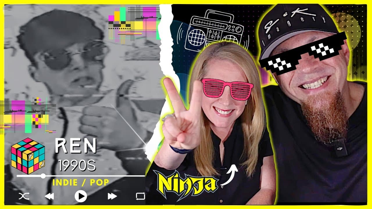 REN "1990s" - my NINJA (wife) joined me!!  // Audio Engineer & Musician Reacts