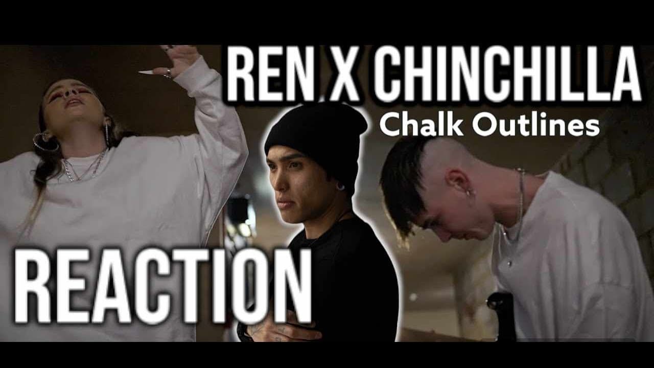 I Got A Tad Emotional. A Powerful Duet. |Ren X Chinchilla - Chalk Outlines (live)| REACTION!