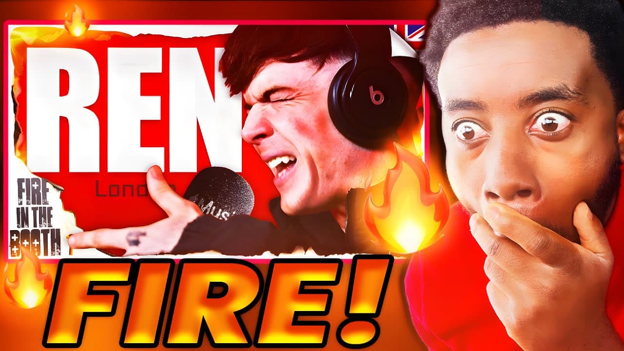 Ren - Fire In The Booth Freestyle | REACTION