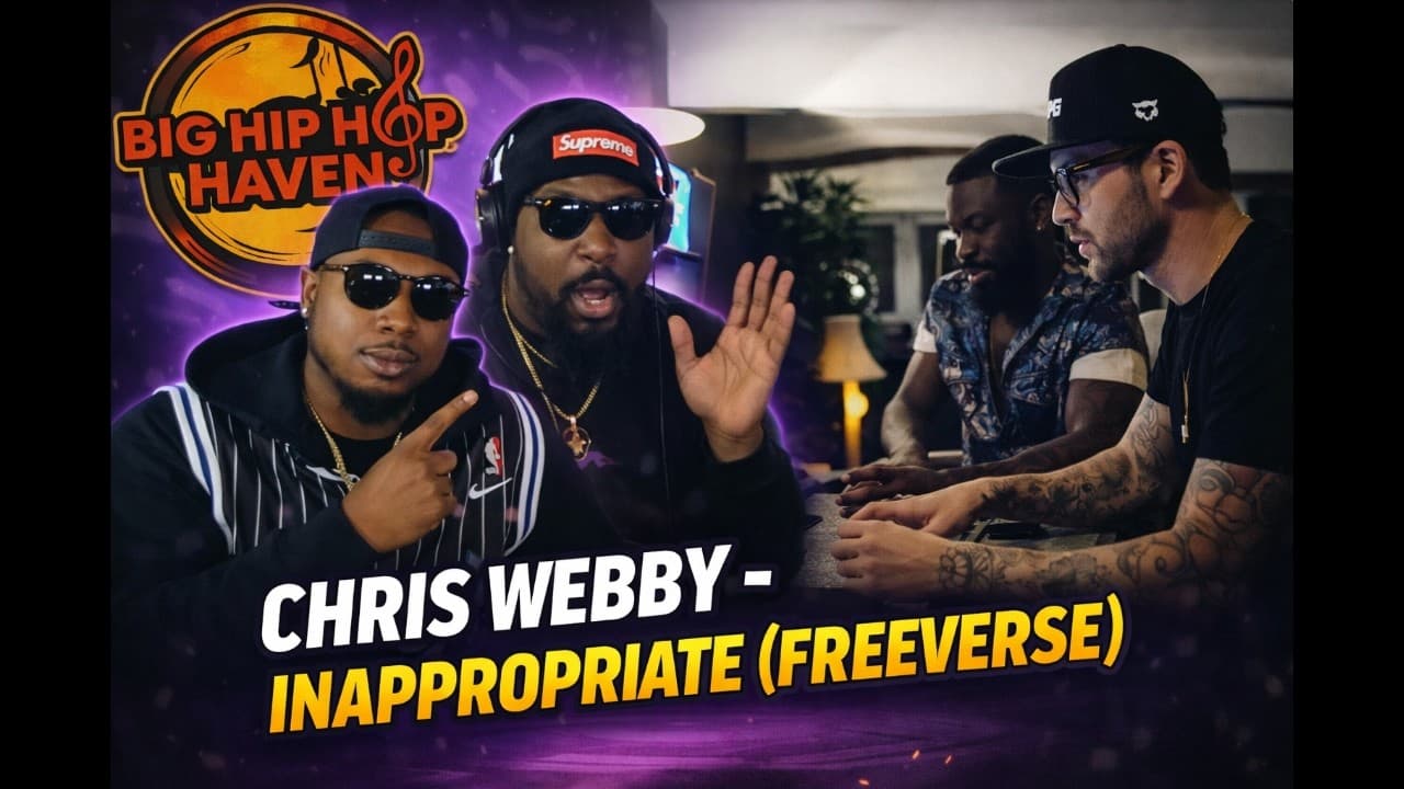 Chris Webby - Inappropriate Freeverse 🎤🔥 First Time reaction