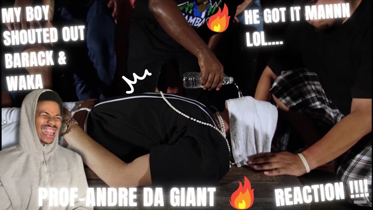 HE FUNNY ASF 😂PROF-ANDRE THE GIANT (REACTION) #reaction #prof #hiphop #andrethegiant