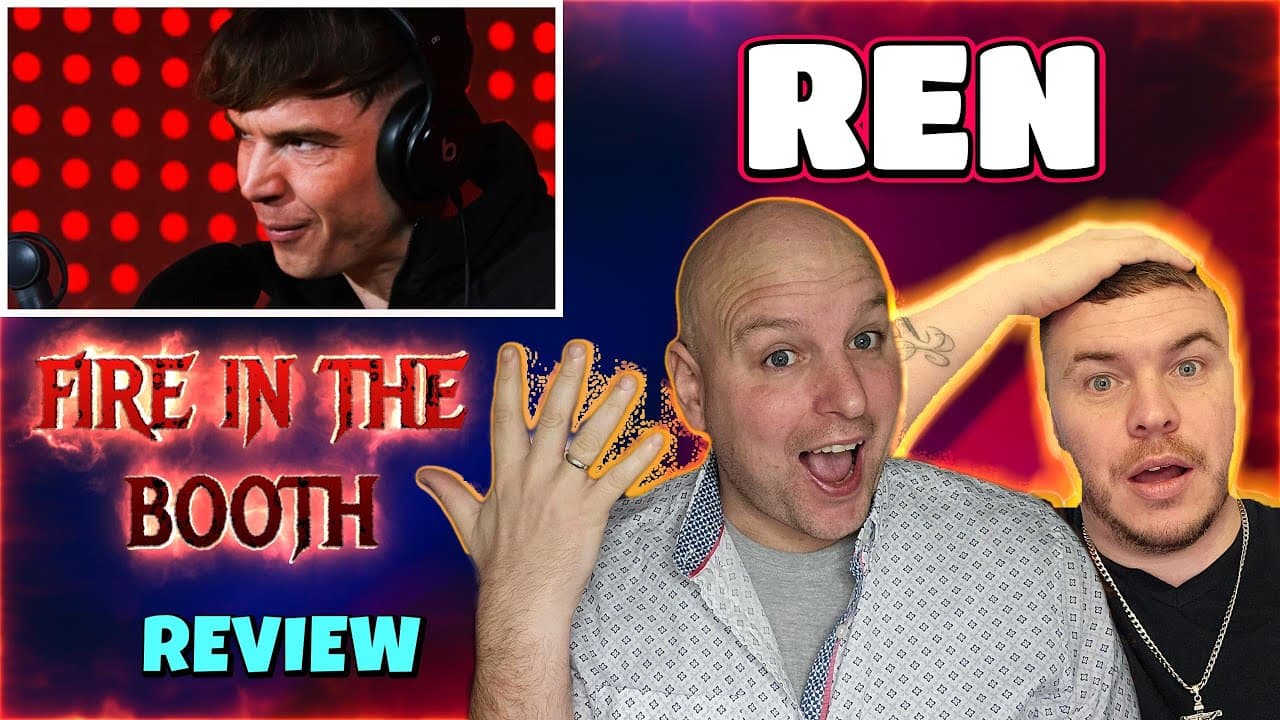 Ren's Explosive 'Fire in the Booth' Freestyle Review 🔥❤️‍🔥