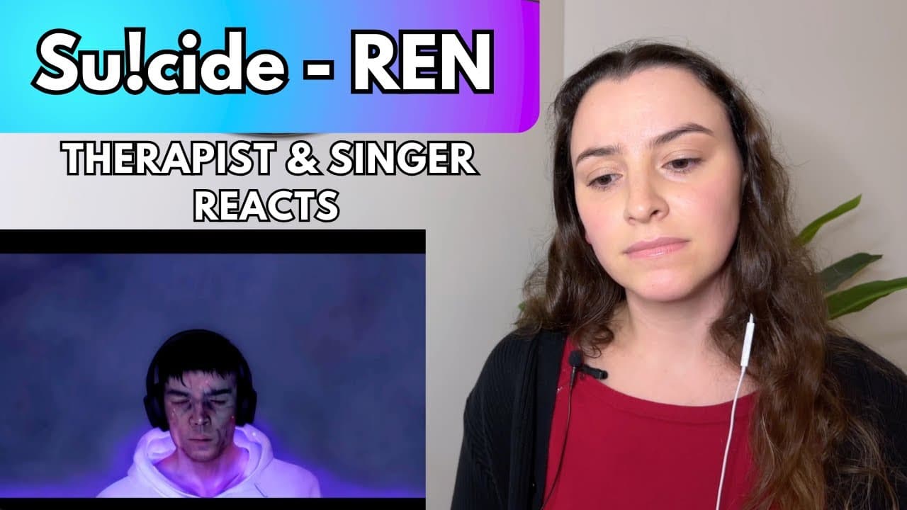 Therapist & Recording Artist reacts to "Su!cide" by Ren