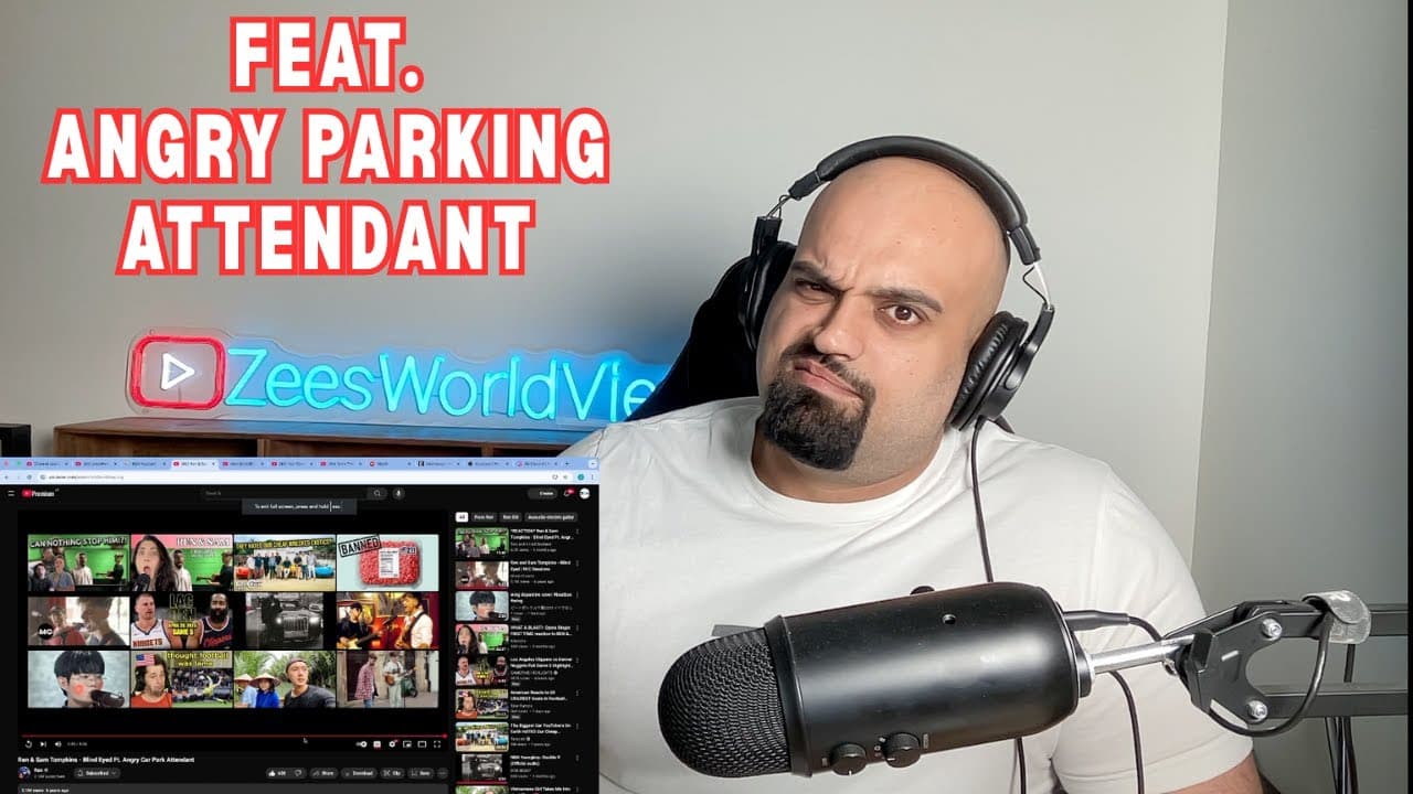 Ren & Sam Tompkins - Blind Eyed Ft. Angry Car Park Attendant | REACTION