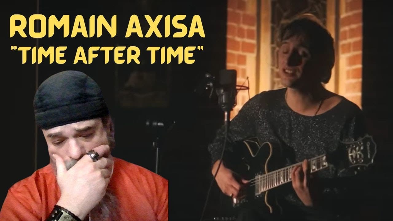THIS GOT ME!- Metal Dude (REACTION) - Romain Axisa - Time After Time (Live at St Augustine's Chapel)