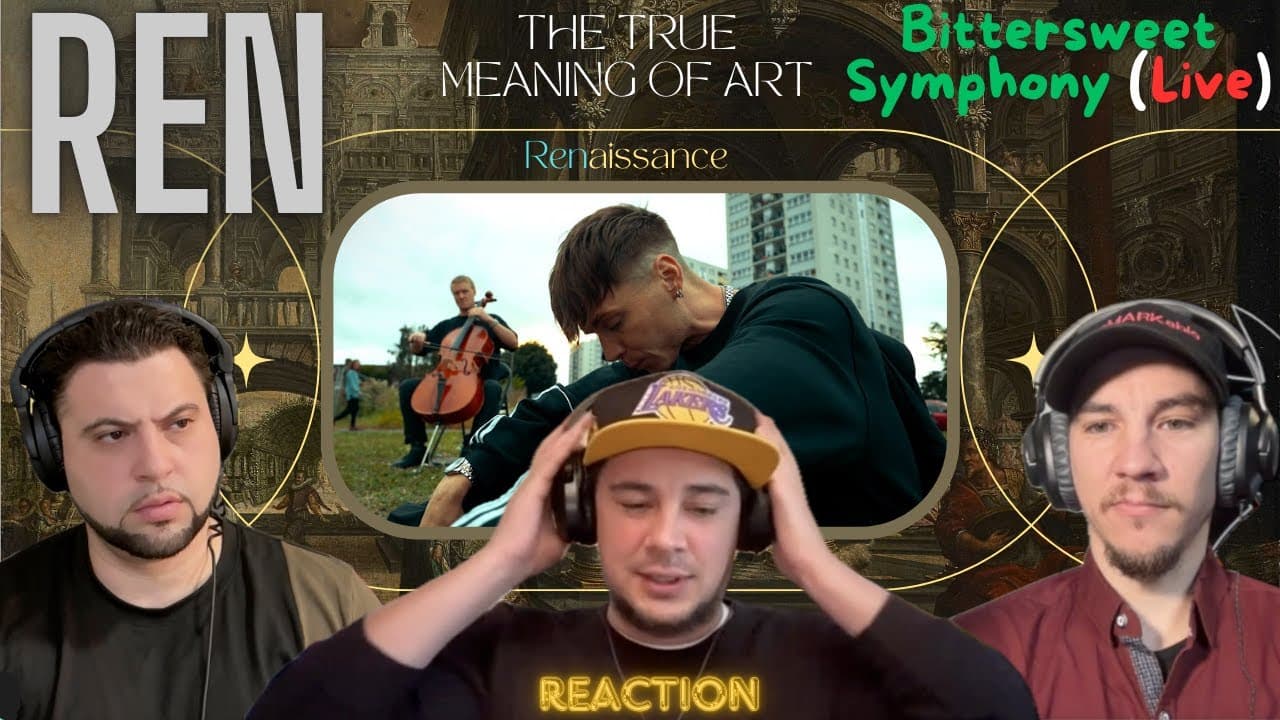 REN | REACTION | 'Bittersweet Symphony' (Live) This is AMAZING! (Must See)